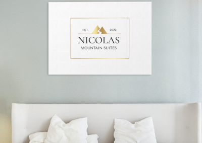 Vizualni identitet: NICOLAS Mountain Suites