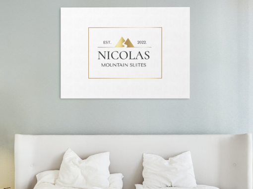 Nicolas Mountain Suites: Logo & vizualni identitet