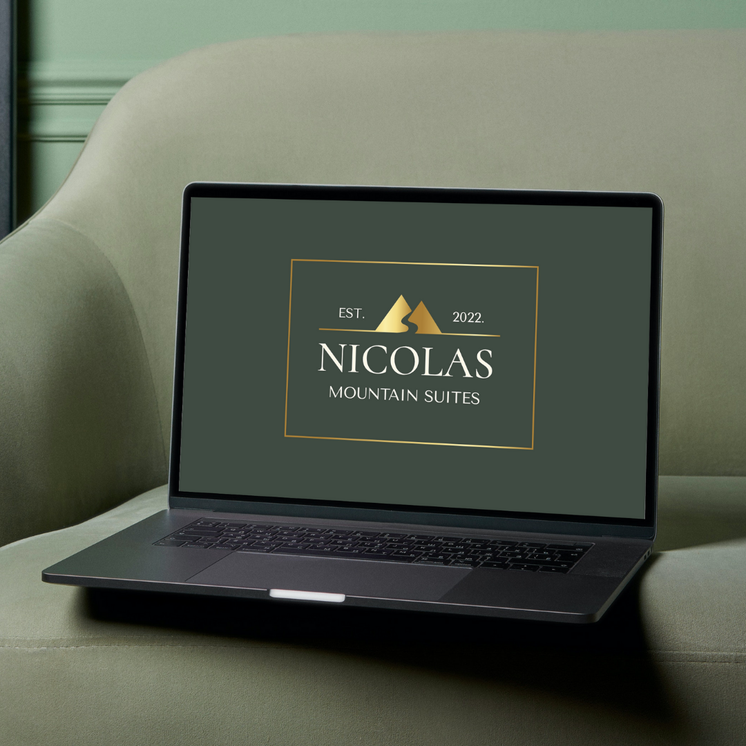 dizajn promotivnog materijala: NICOLAS Mountain Suites