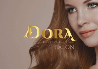 Vizualni identitet: Dora frizerski salon