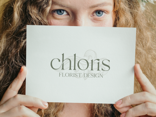 Chloris Florist Design: Logo & vizualni identitet
