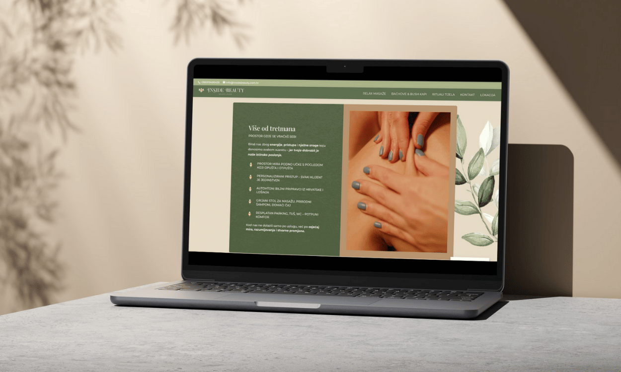 web for holistic brand
