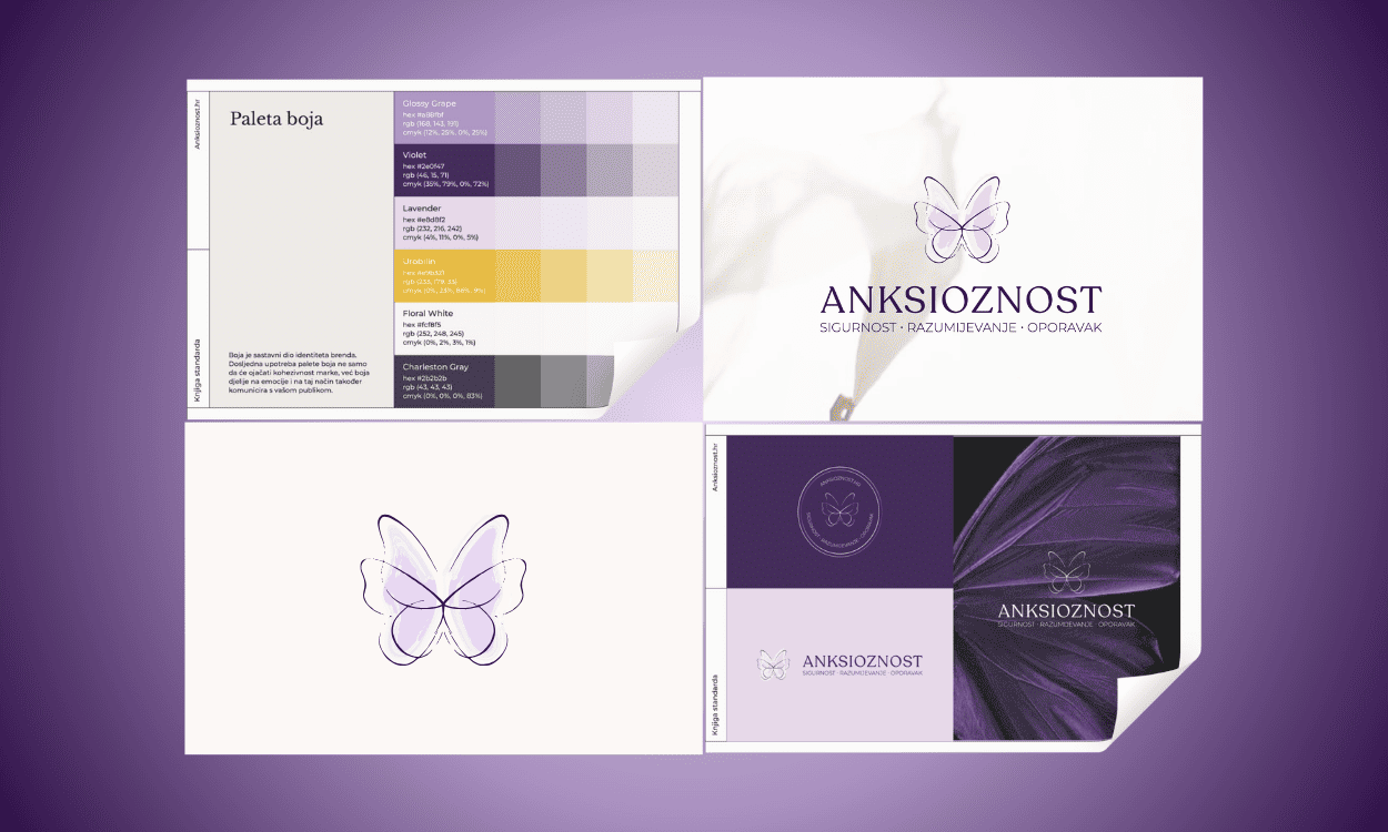 Anksioznost_Branding3 redizajn logotipa za portal anksioznost.hr paleta boja