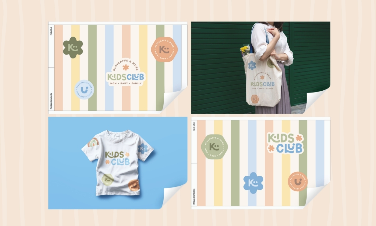 KidsClub4 branding_logo_dizajn